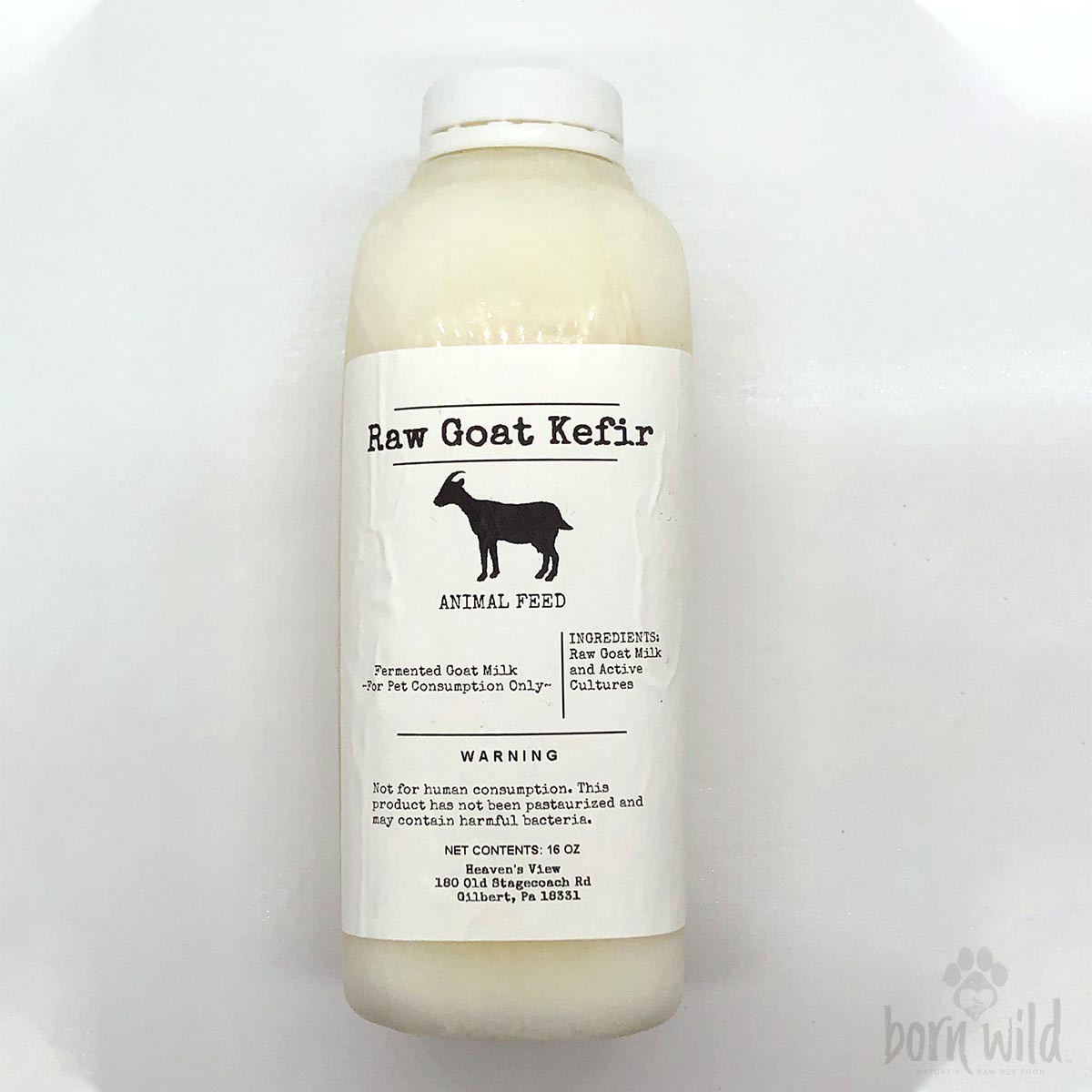 Goat Kefir - Born Wild Raw Pet Food