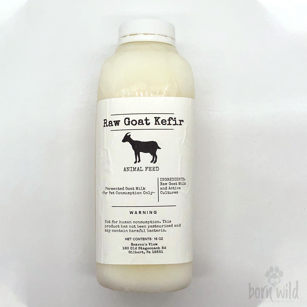 Goat Kefir Born Wild Raw Pet Food