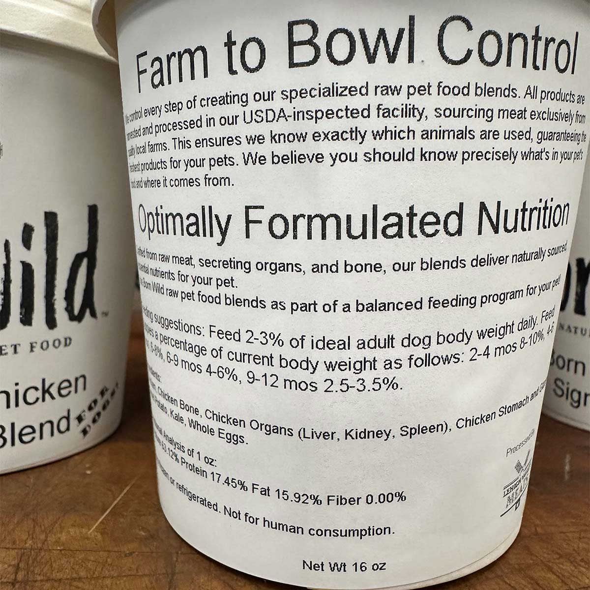 Born Wild Chicken Signature Blend for Dogs